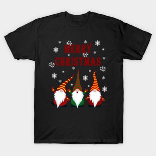 Gnomes Funny Pajama Cute Christmas Gift Holiday Style T-Shirt